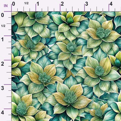 Verdant Blooms Pattern 5 Minky Fabric