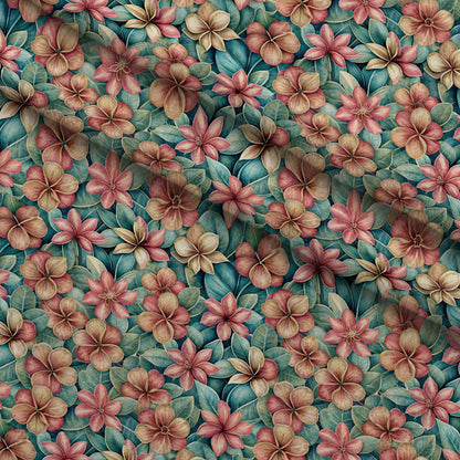 Verdant Blooms Pattern 6 Minky Fabric