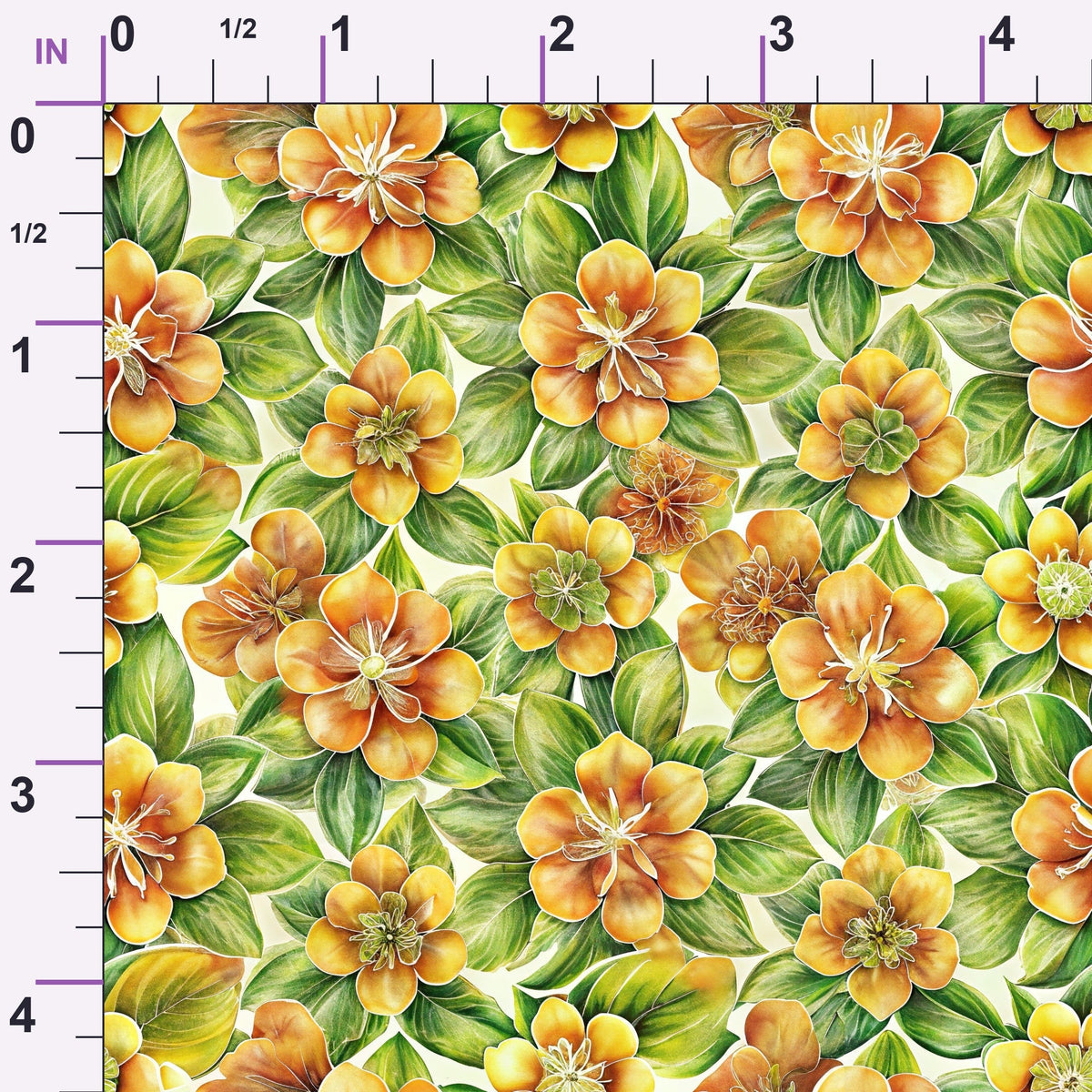 Verdant Blooms Pattern 7 Minky Fabric