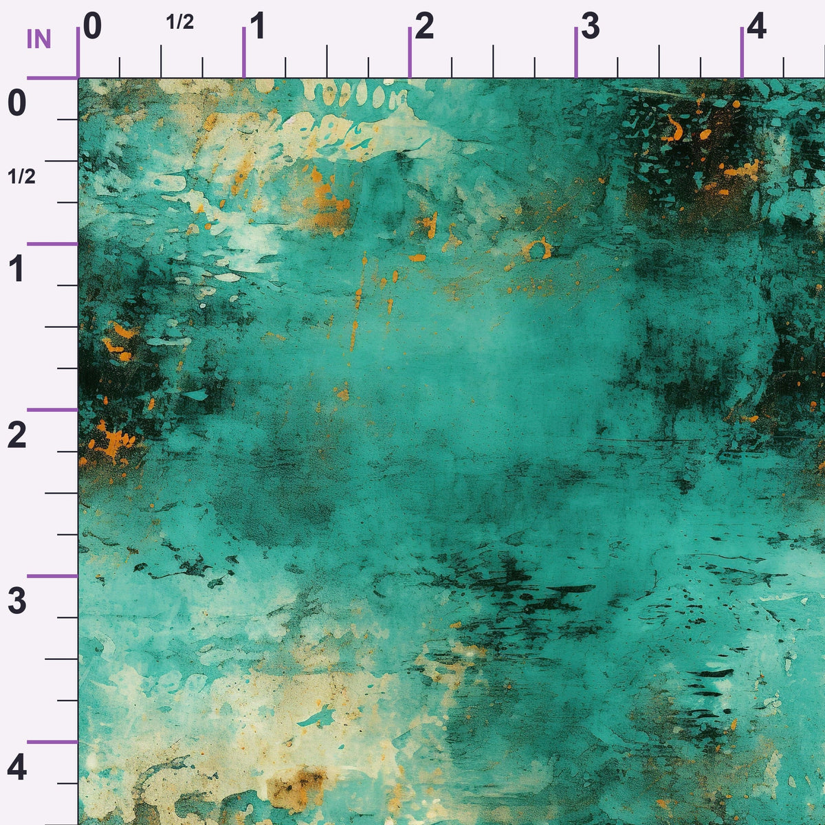 Verdigris Patina Pattern 10 Minky Fabric