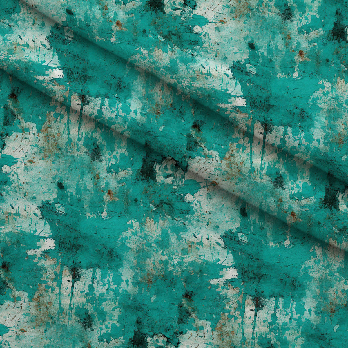 Verdigris Patina Pattern 6 Minky Fabric