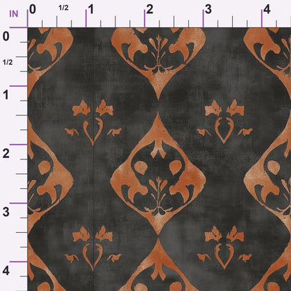 Vintage Halloween Basics Pattern 1 Minky Fabric