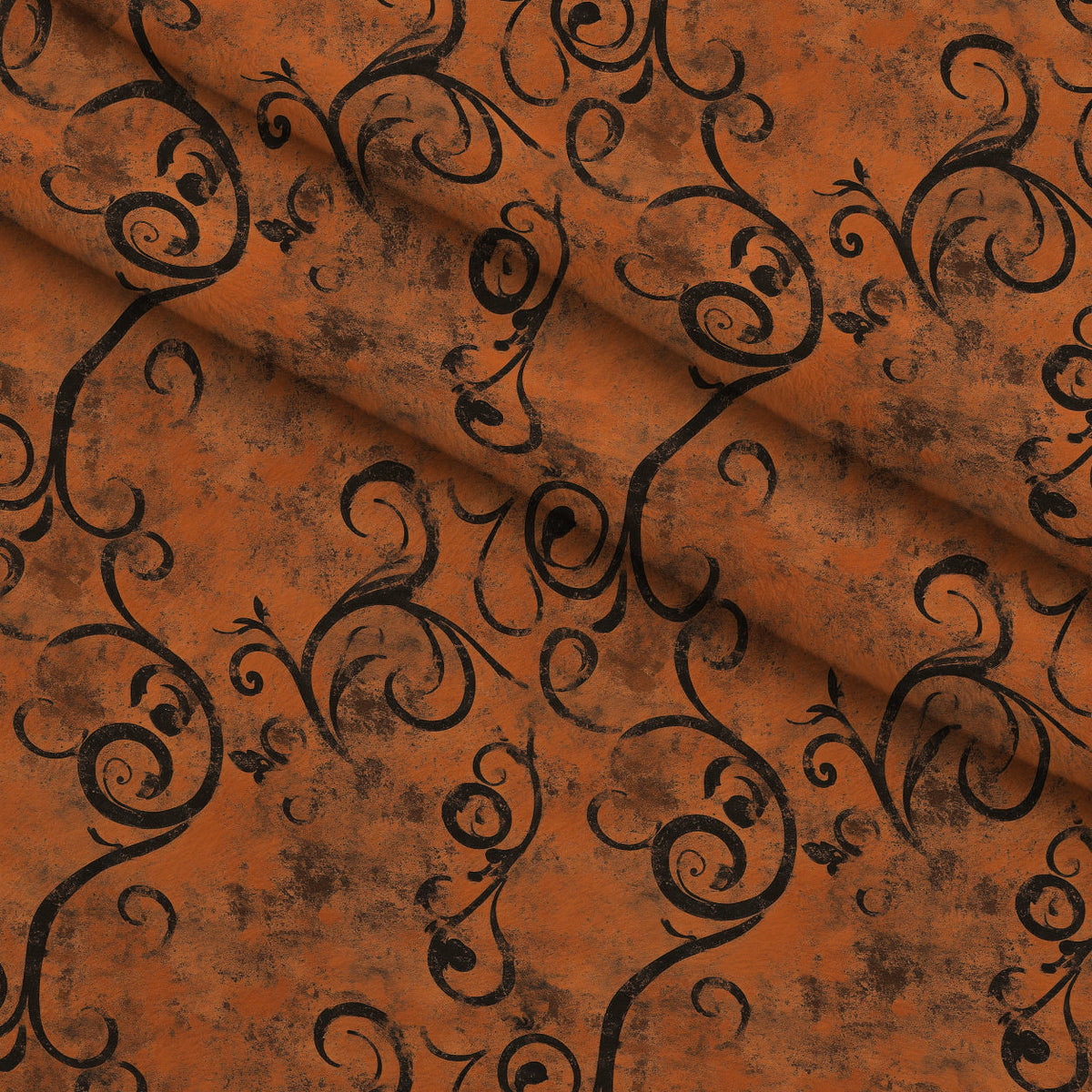 Vintage Halloween Basics Pattern 15 Minky Fabric
