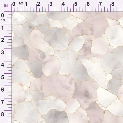 Violet Quartz Pattern 12 Minky Fabric