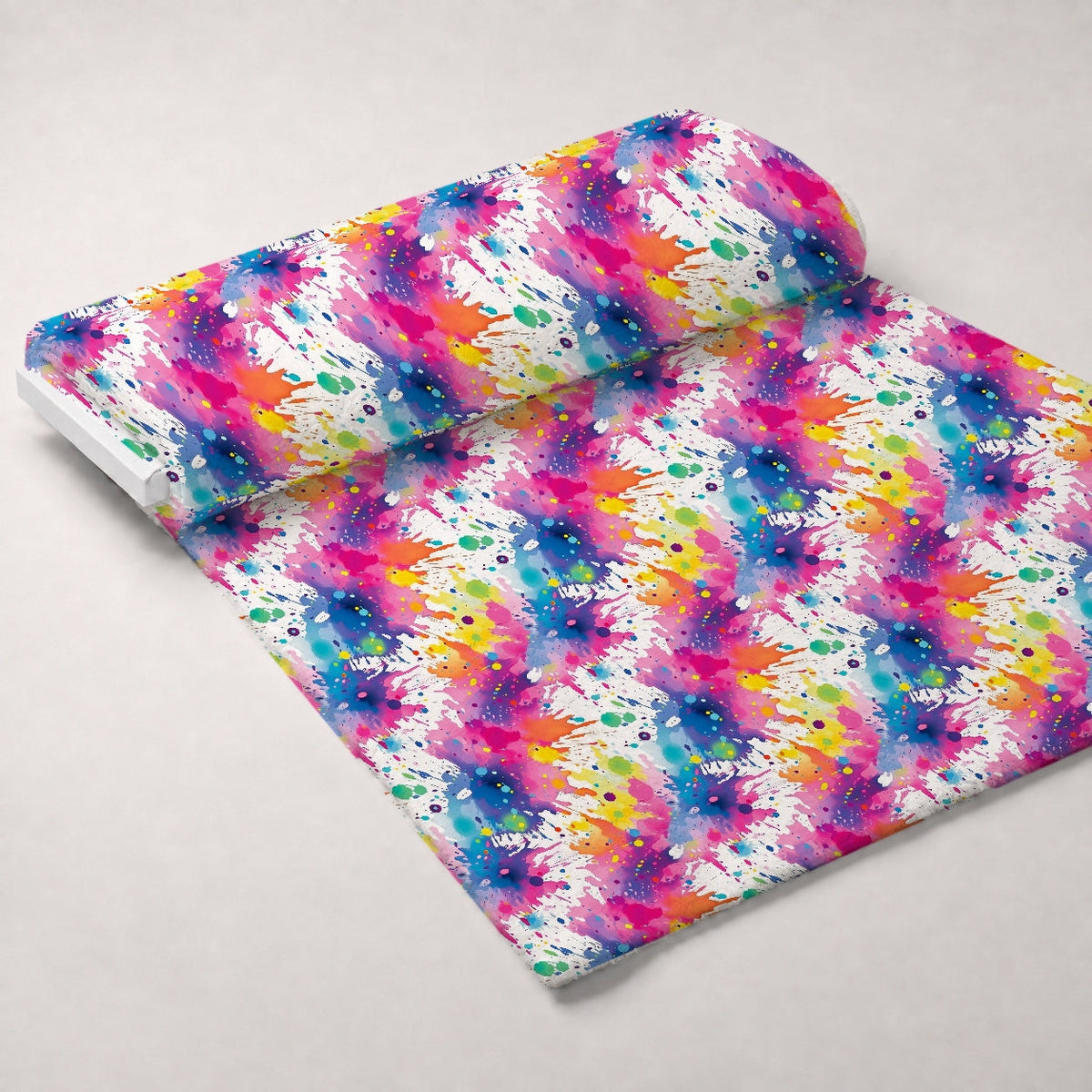 Vivid Splatter Pop Pattern 5 Minky Fabric