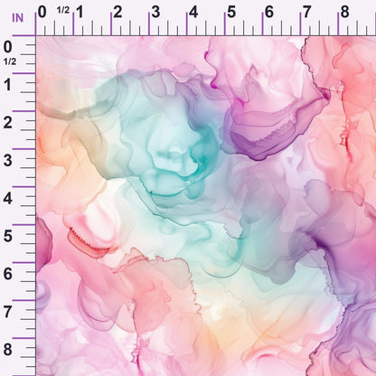 Watercolor Daydream Pattern 14 Minky Fabric