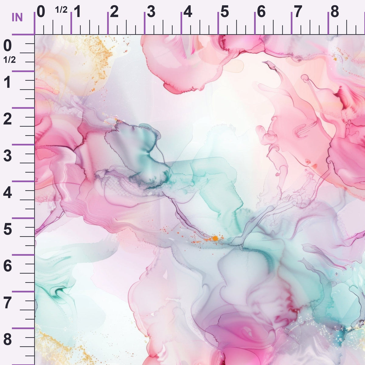 Watercolor Daydream Pattern 2 Minky Fabric