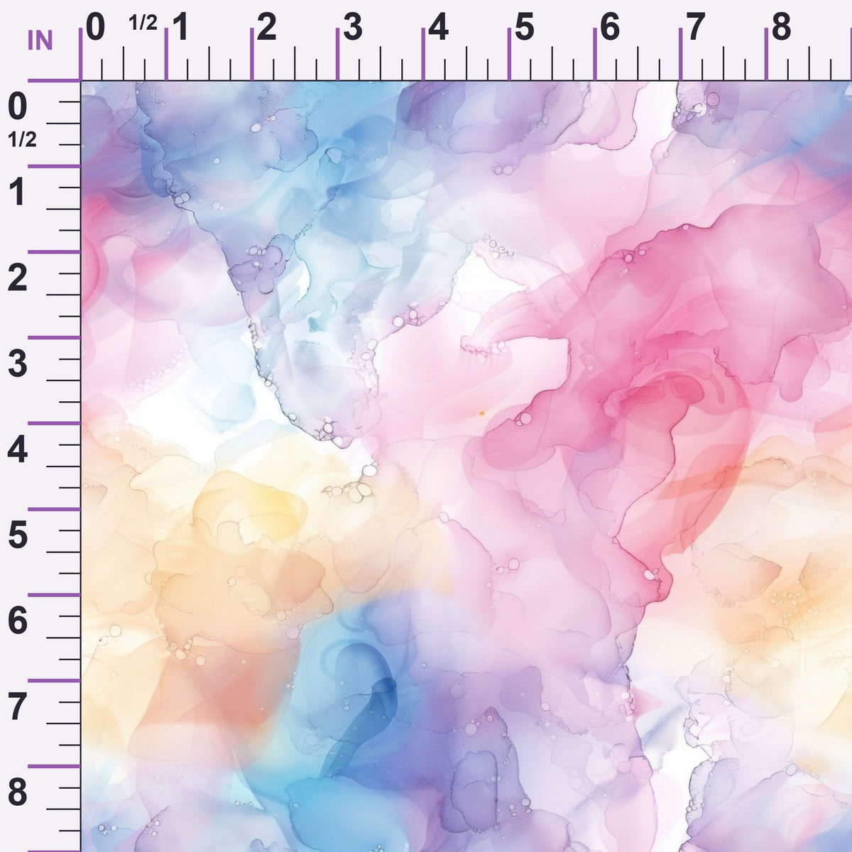 Watercolor Daydream Pattern 3 Minky Fabric