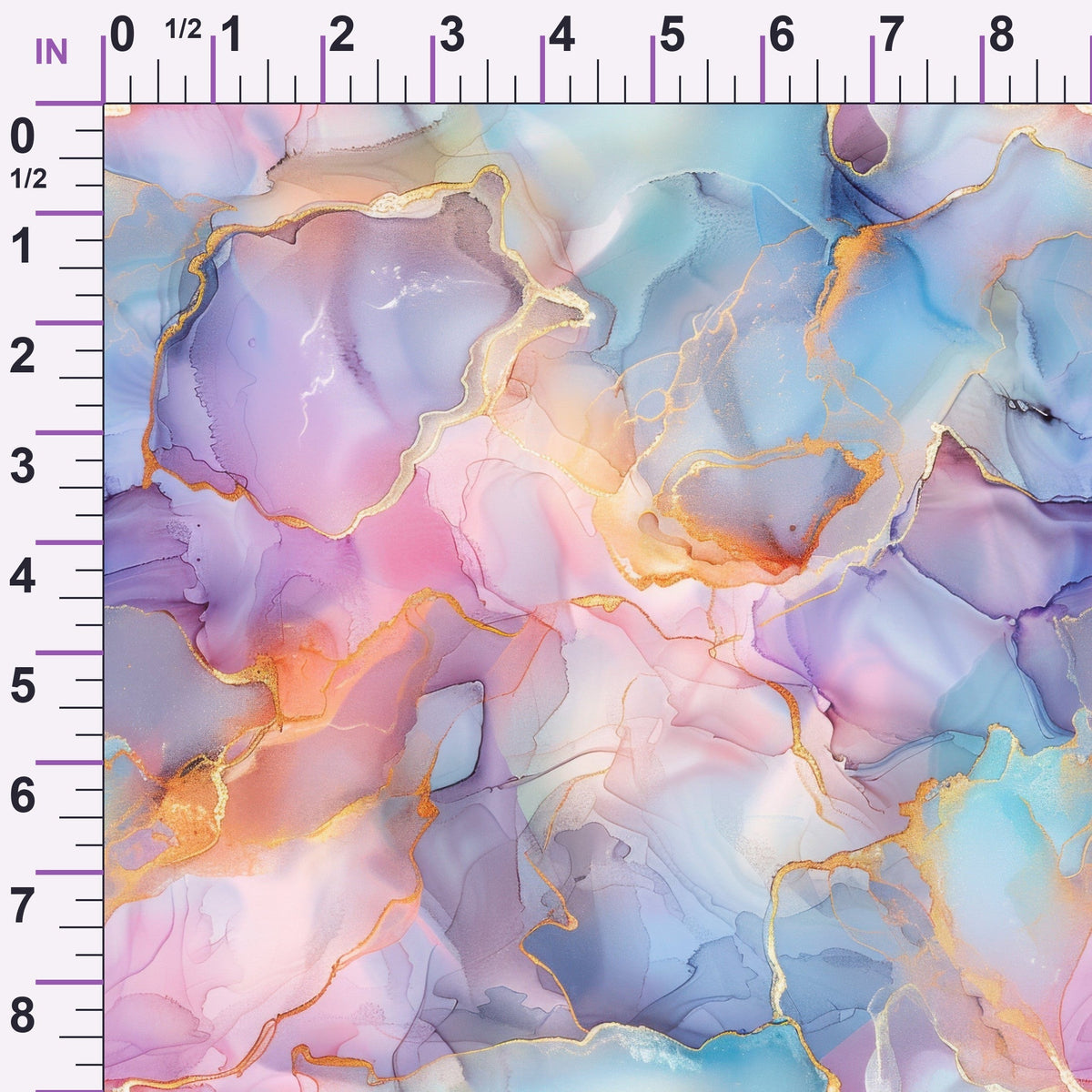 Watercolor Daydream Pattern 4 Minky Fabric