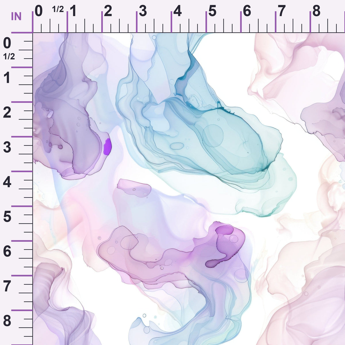Watercolor Daydream Pattern 5 Minky Fabric