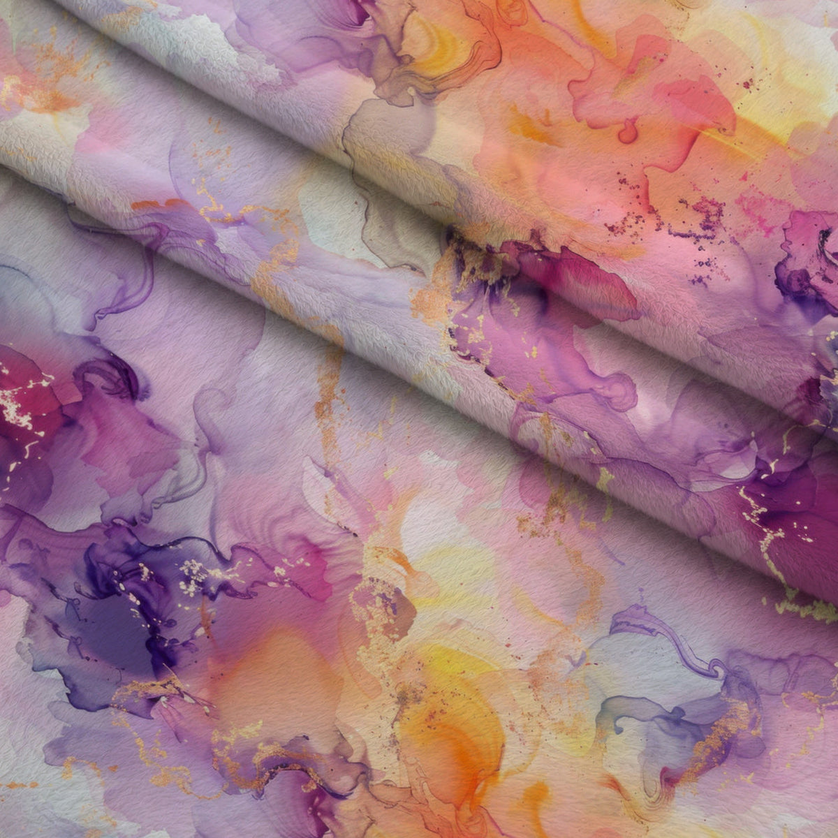 Watercolor Daydream Pattern 6 Minky Fabric