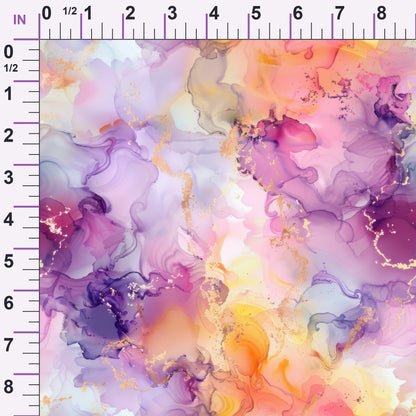 Watercolor Daydream Pattern 6 Minky Fabric