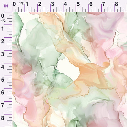 Watercolor Daydream Pattern 8 Minky Fabric