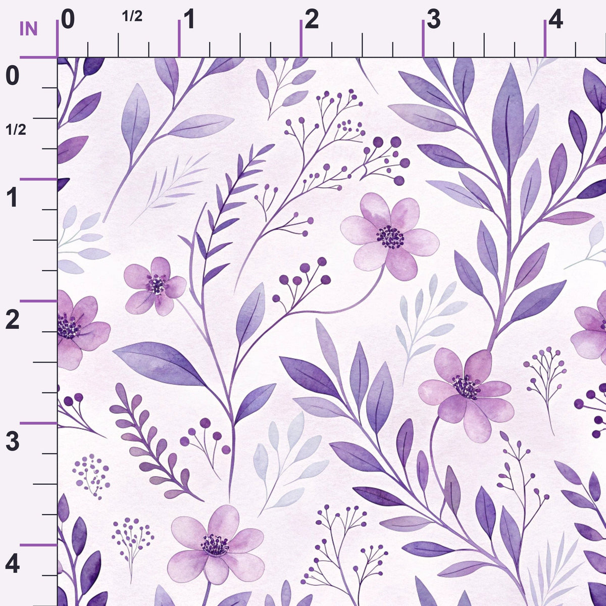 Watercolor Wanderings Pattern 17 Minky Fabric