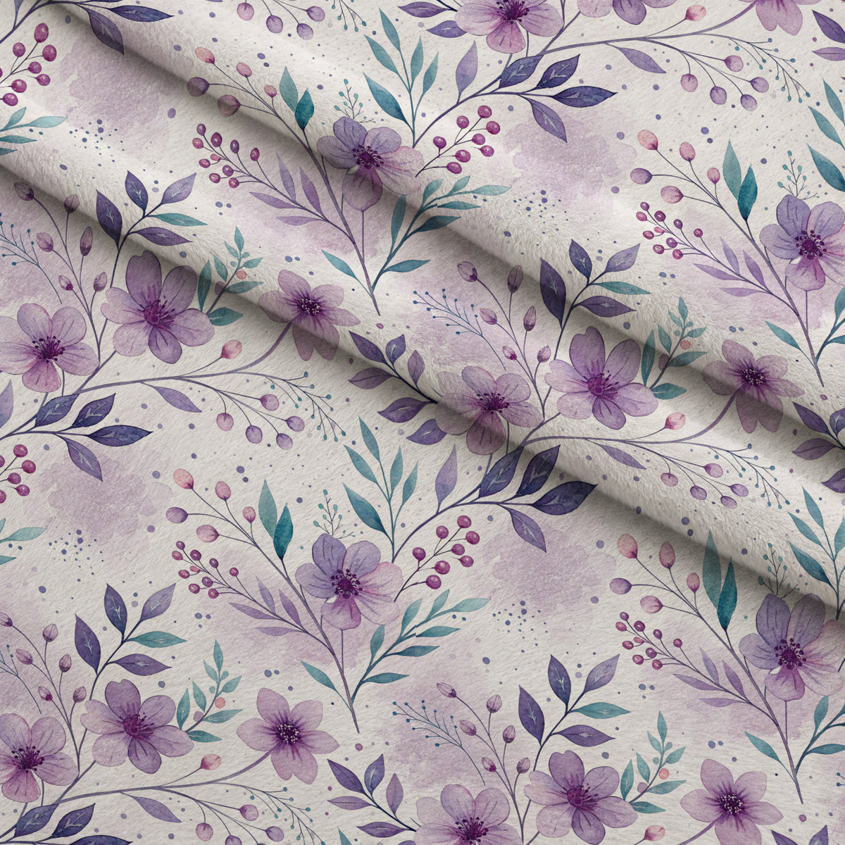 Watercolor Wanderings Pattern 24 Minky Fabric
