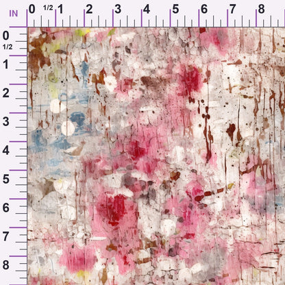 Weathered Blooms Pattern 13 Minky Fabric