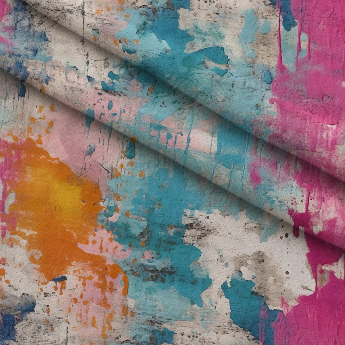 Weathered Blooms Pattern 17 Minky Fabric