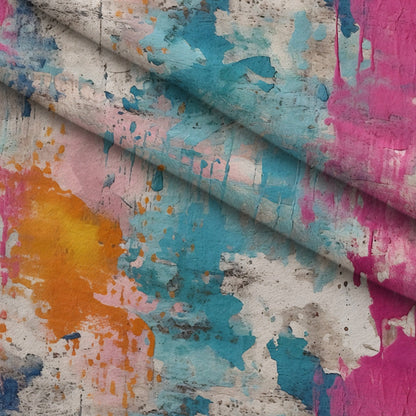 Weathered Blooms Pattern 17 Minky Fabric