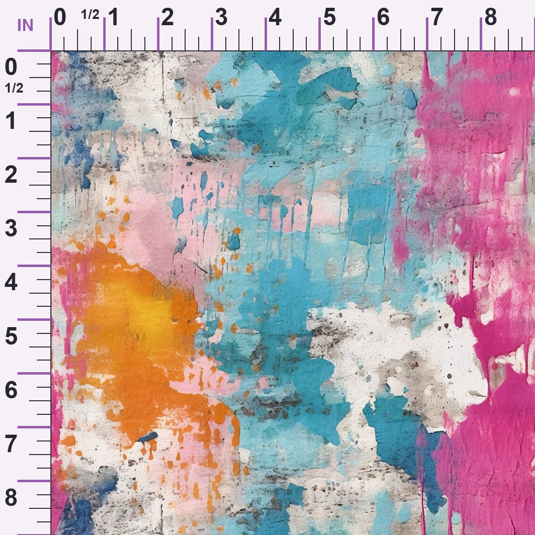 Weathered Blooms Pattern 17 Minky Fabric