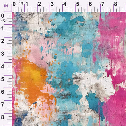 Weathered Blooms Pattern 17 Minky Fabric