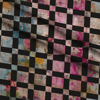 Weathered Blooms Pattern 23 Minky Fabric