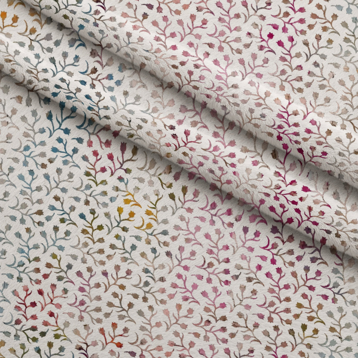 Weathered Blooms Pattern 24 Minky Fabric