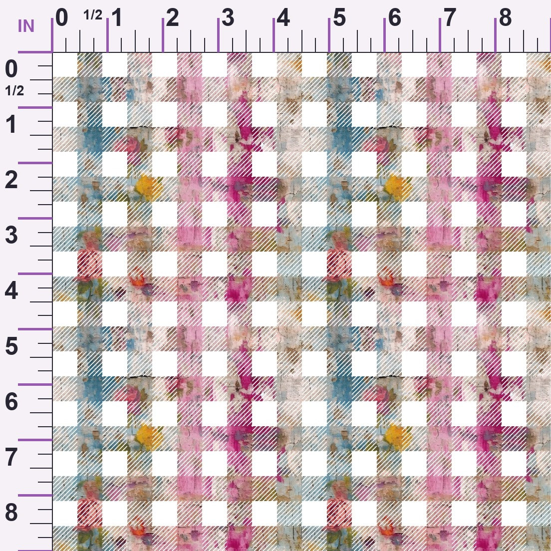Weathered Blooms Pattern 27 Minky Fabric