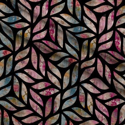 Weathered Blooms Pattern 29 Minky Fabric