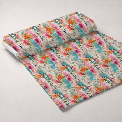 Weathered Blooms Pattern 3 Minky Fabric