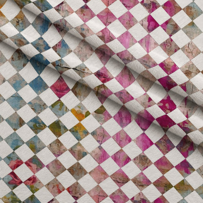 Weathered Blooms Pattern 33 Minky Fabric