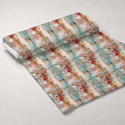 Weathered Blooms Pattern 4 Minky Fabric