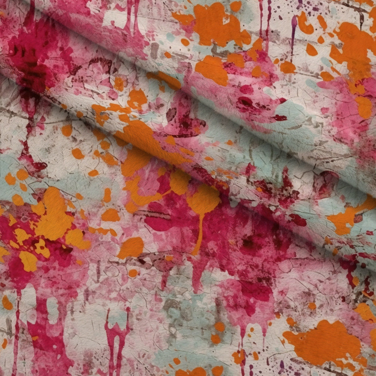 Weathered Blooms Pattern 6 Minky Fabric