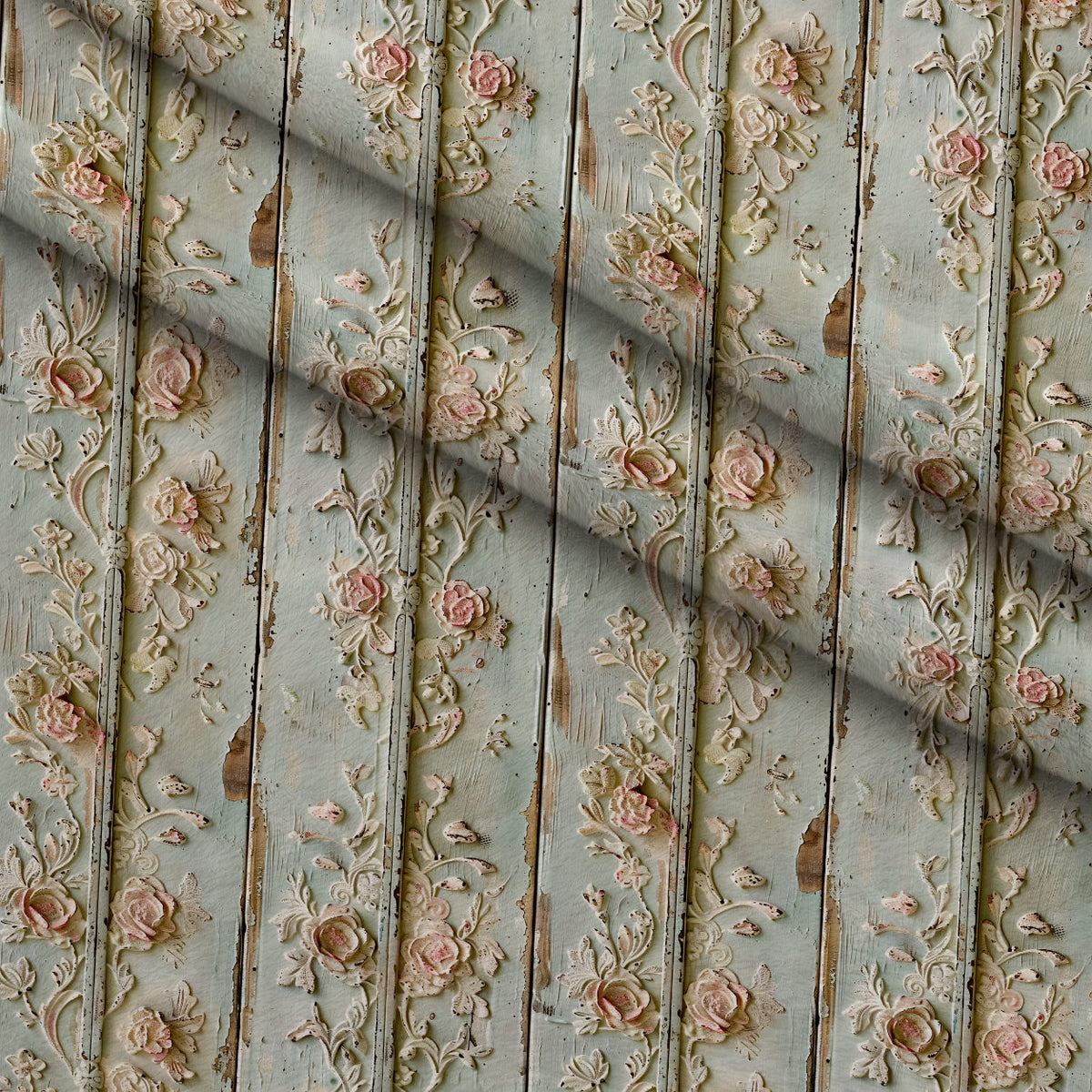 Weathered Filigree Pattern 1 Minky Fabric