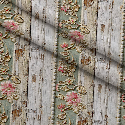 Weathered Filigree Pattern 15 Minky Fabric