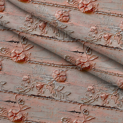 Weathered Filigree Pattern 3 Minky Fabric