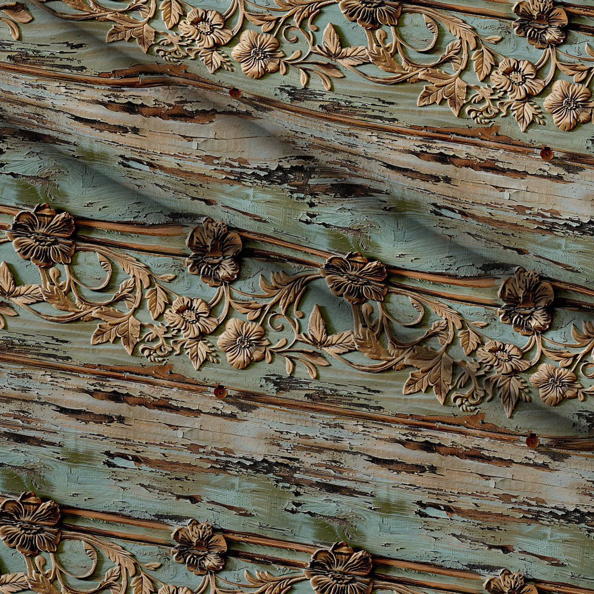 Weathered Filigree Pattern 7 Minky Fabric
