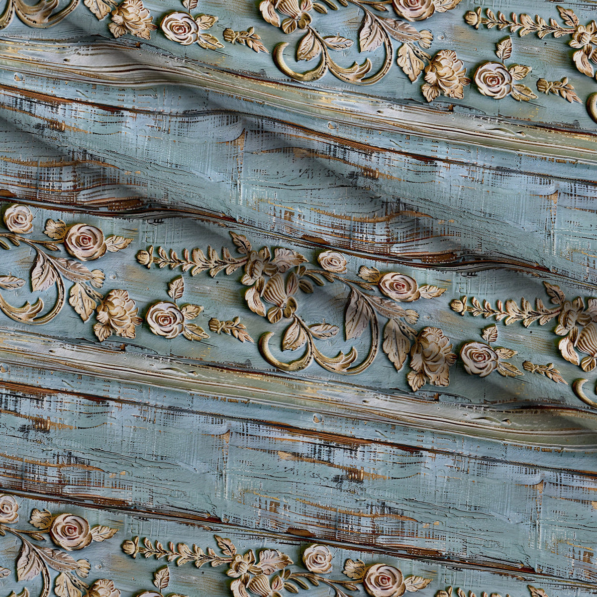 Weathered Filigree Pattern 8 Minky Fabric