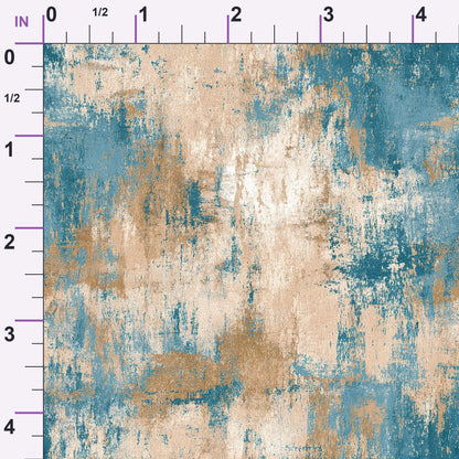 Weathered Patina Pattern 4 Minky Fabric