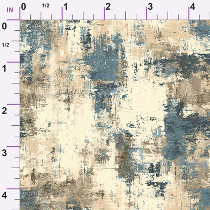 Weathered Patina Pattern 6 Minky Fabric