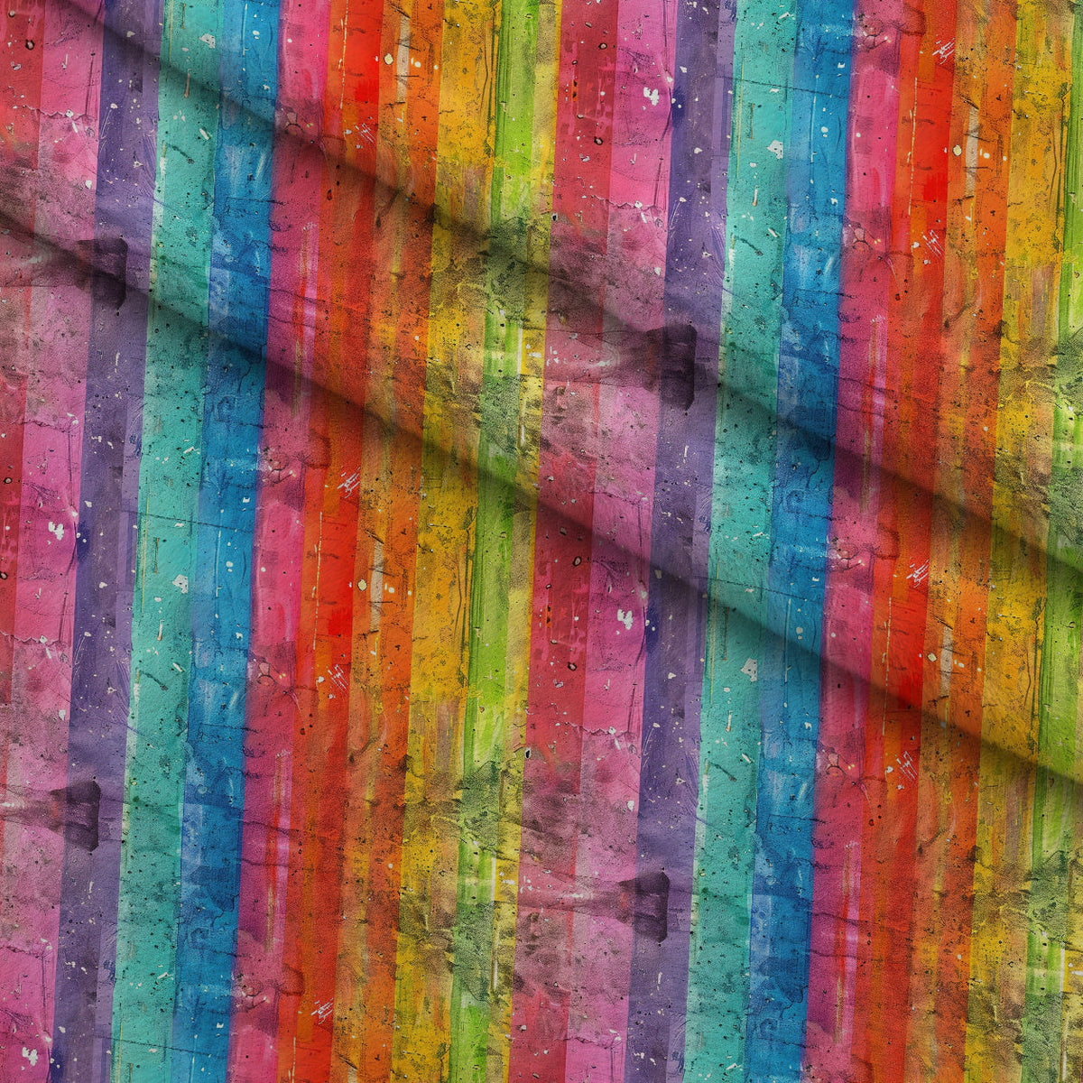 Weathered Spectrum Pattern 1 Minky Fabric
