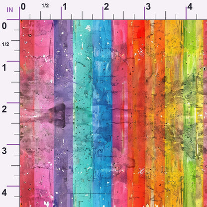 Weathered Spectrum Pattern 1 Minky Fabric