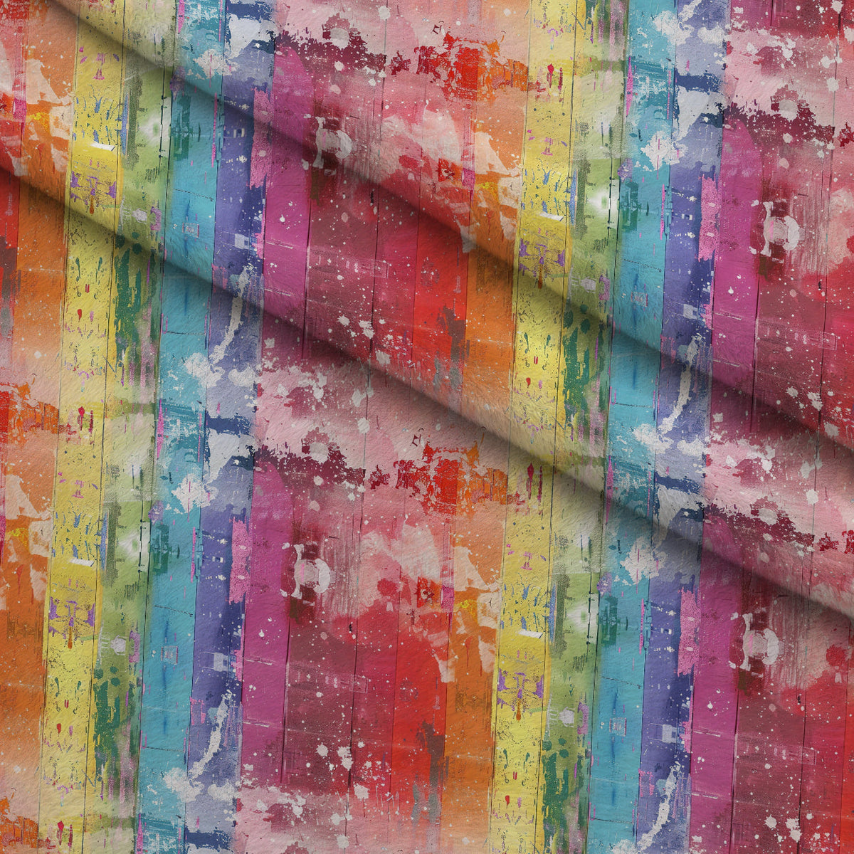 Weathered Spectrum Pattern 11 Minky Fabric