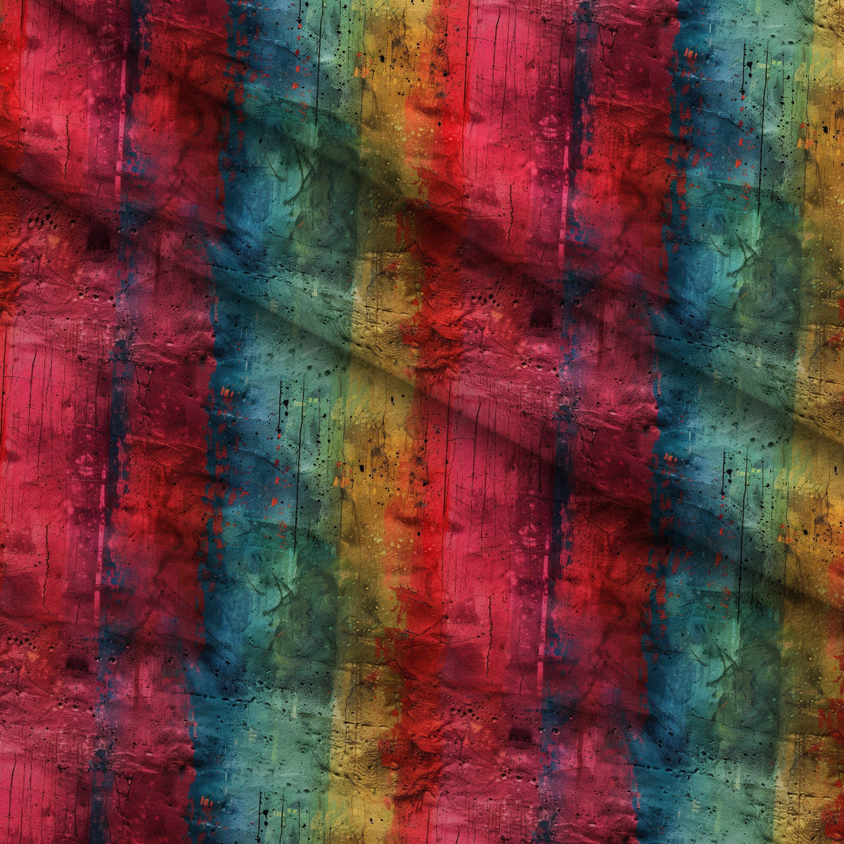 Weathered Spectrum Pattern 12 Minky Fabric
