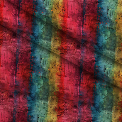 Weathered Spectrum Pattern 12 Minky Fabric