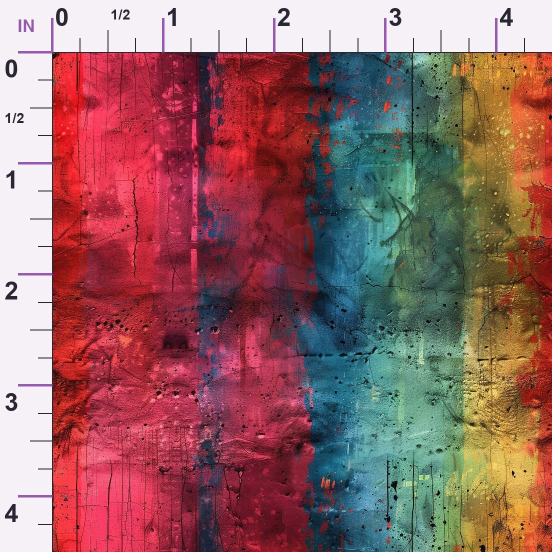 Weathered Spectrum Pattern 12 Minky Fabric