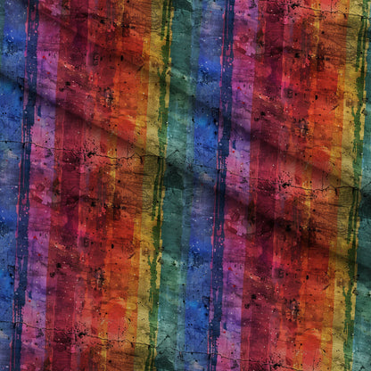 Weathered Spectrum Pattern 2 Minky Fabric