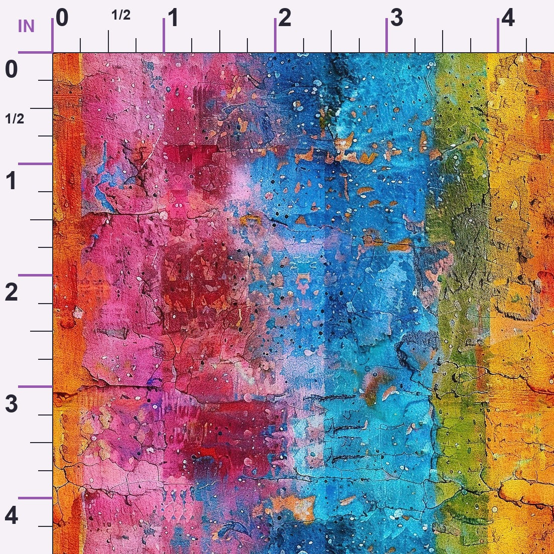 Weathered Spectrum Pattern 3 Minky Fabric