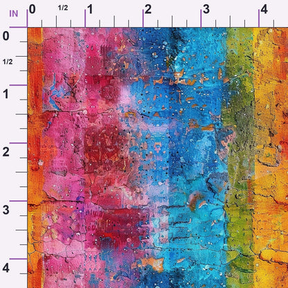 Weathered Spectrum Pattern 3 Minky Fabric