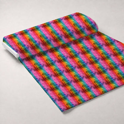Weathered Spectrum Pattern 4 Minky Fabric