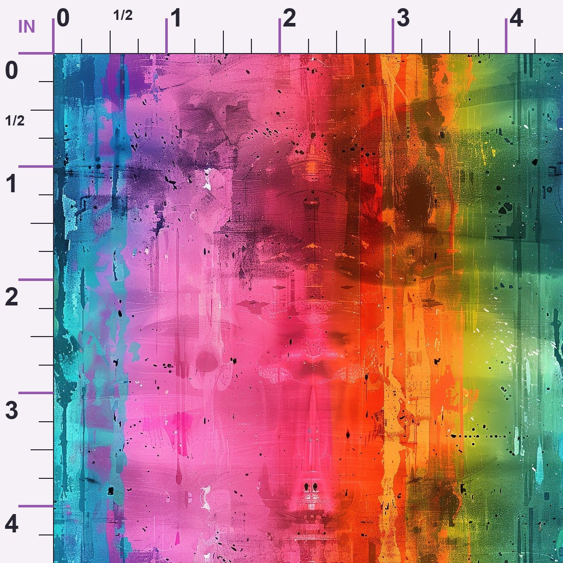 Weathered Spectrum Pattern 4 Minky Fabric